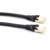 Cat8 Ethernet Cable High Speed Network Cable 40Gbps 2000Mhz  Shielded Twisted Pair  Gold Plated RJ45 Interface Black 3m