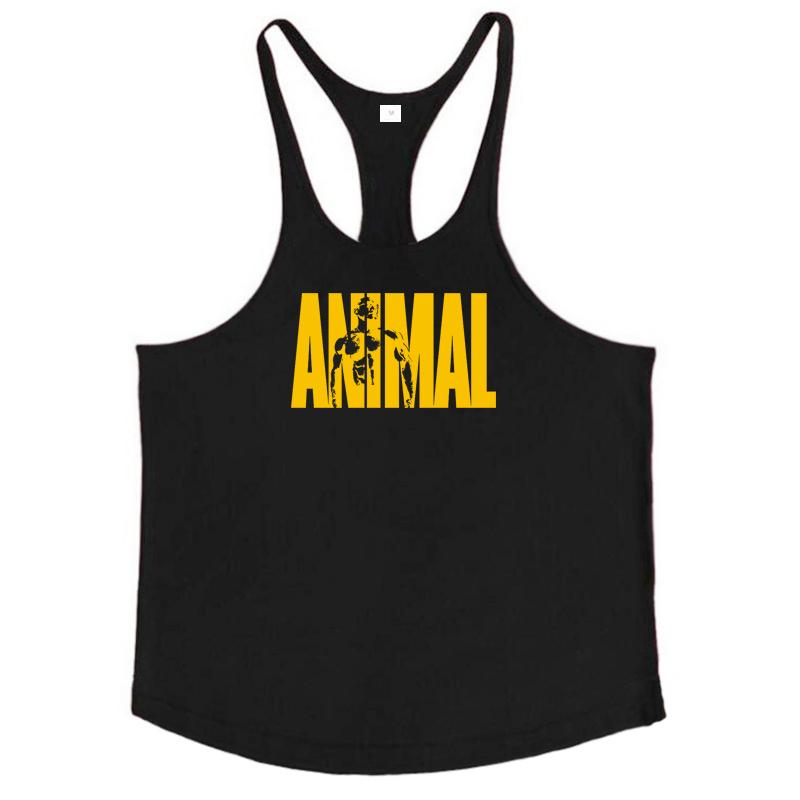 

Muscleguys Беговые жилеты Мужские С принтом букв ANIMAL Спортивные майки-борцовки Хлопок Для бодибилдинга Без рукавов Майки Одежда для мышечного фитнеса M бежевый