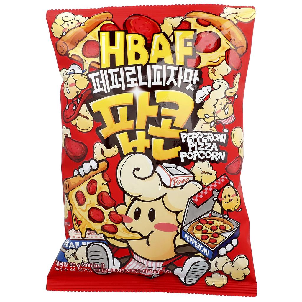 HBAF, Pepperoni Pizza Popcorn, 80g