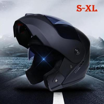 9 Renk Yukarı Çevirmek Motosiklet Kaskı Yarış Modüler Çift Lens Motokros Moto Kask Tam Yüz Kask