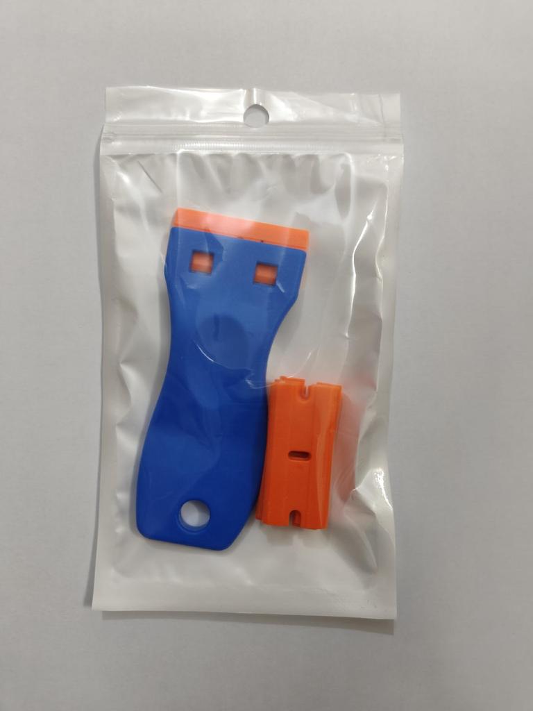 Plastic Cleaning Scraper for Glue and Stain Removal - Small Shovel Tool for Car Film and Household Cleaning