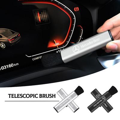 Cepillo Limpiador de Salida de Aire Acondicionado de Coche Removedor de Polvo Accesorios Para Mercedes Benz AMG GLE GLS GLC CLA GLB ML C500 C200 C300 W204 W206 W205 W212 W203