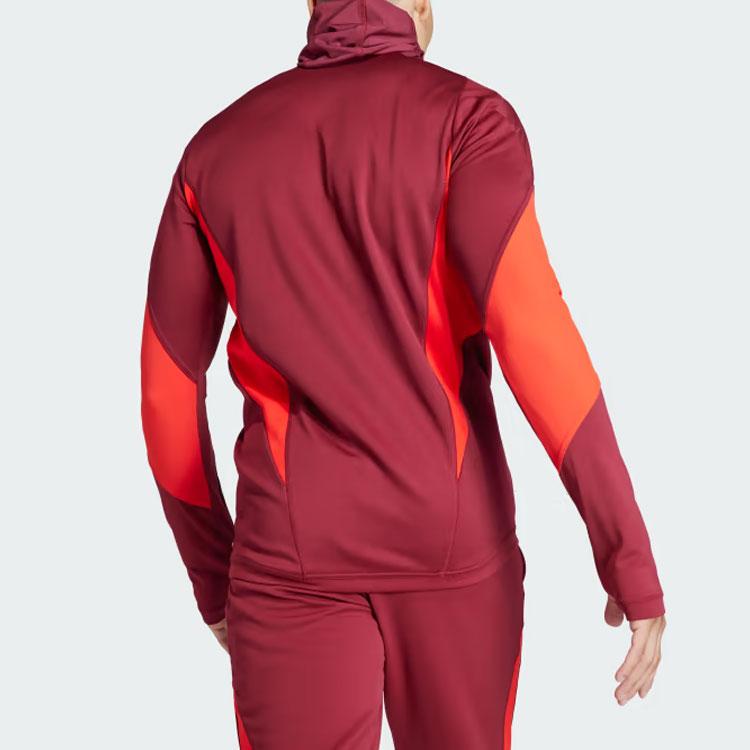 Adidas Manchester United Tiro 23 Winterized Top Long Sleeve Football Shirt Men Tops Red IA7279