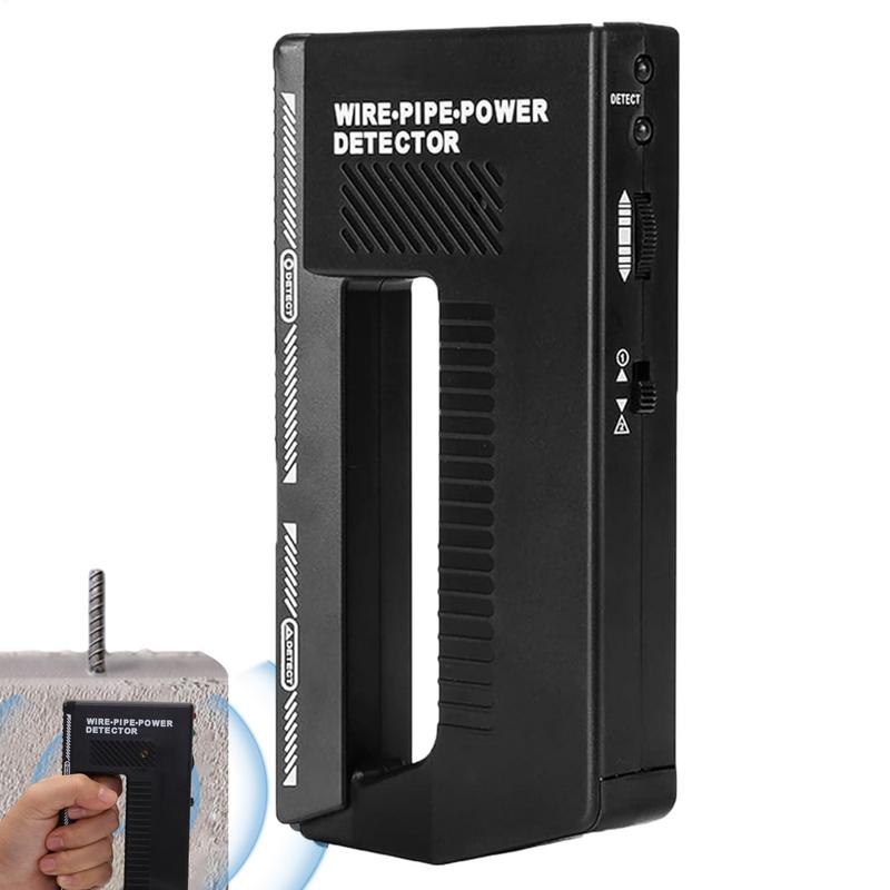 Wall Scanner Metal Detector High Sensitivity Adjustable Wire Locator In Wall Stud and Pipe Finder Sound and Visual Alarms