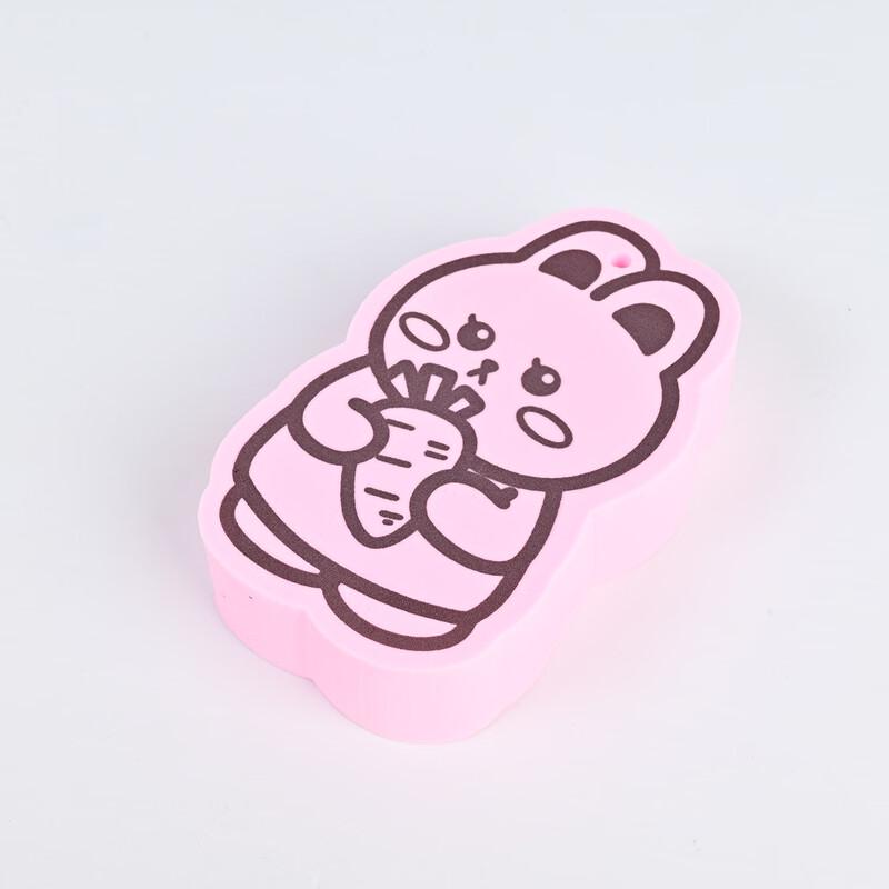 

Color-Changing Rabbit Baby Bath Scrubber