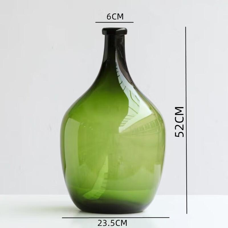 RUIJIE Japanese Style Floor-Standing Glass Vase
