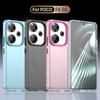 Frosted Case For Xiaomi Poco F6 Cover Poco F6 Fundas Shell Coque Matte Translucent PC Candy Color Phone Back Bumper Poco F6