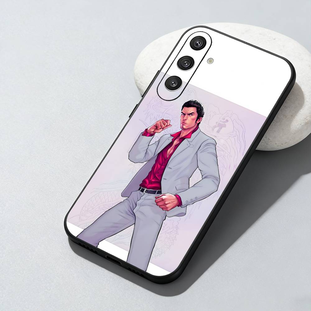 

K-Kazuma Kiryu Y-YAKUZA Phone Case For Samsung Galaxy A73,A72,A71,A70,A52,A51 Others Soft Black Cover Samsung a20s