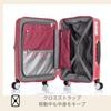 Front Open No TSA Warranty Pink [Samsonite] Suitcase, Carry-on Case, Volant, Carry-on, Expandable, Only, Expandable, Lightweight, Lock, 1-3 Nights/4-6