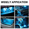 GLOFE Ice Blue T10 194 168 LED Instrument Panel Gauge Cluster Dashboard Light Bulb