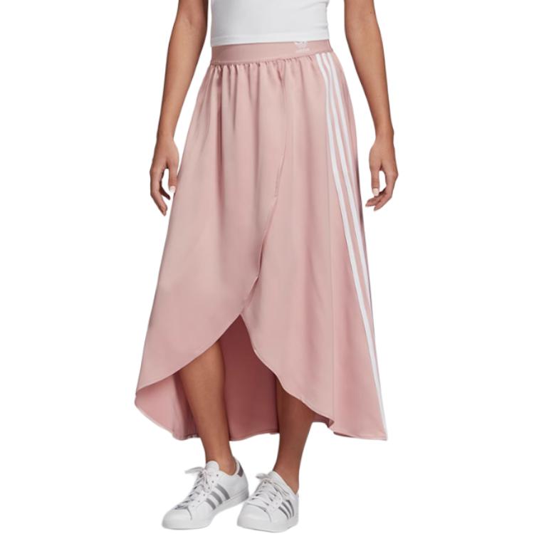 Adidas Originals Casual Long Skirt Women's Pink EK4550