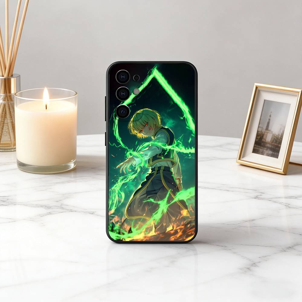H-Hunter K-Kurapika  H-Hunter-HKH Phone Case For Samsung S25,S24,S21,S22,S23,S30,Ultra,S20,Plus,Fe,Lite,Note,10,Black Cover
