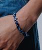 Scalettoblack Wsm017 Sodalite Stone Bracelet