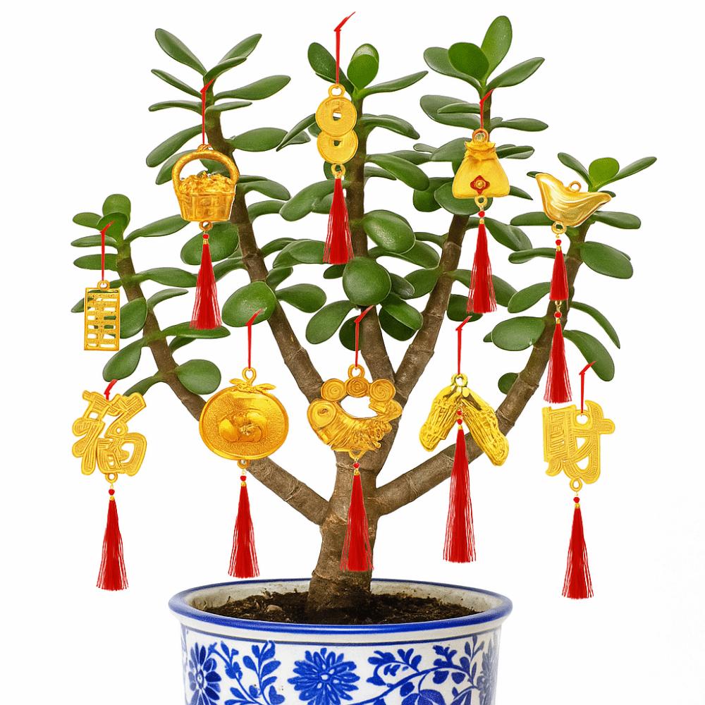 Bonsai Pendants Lunar New Year Decoration Lantern Pendant Chinese Cultural Ornaments Trees Decor