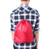 Fashion Schoolbag Portable Waterproof Drawstring Bag Backpack Sports Backpack Rucksack