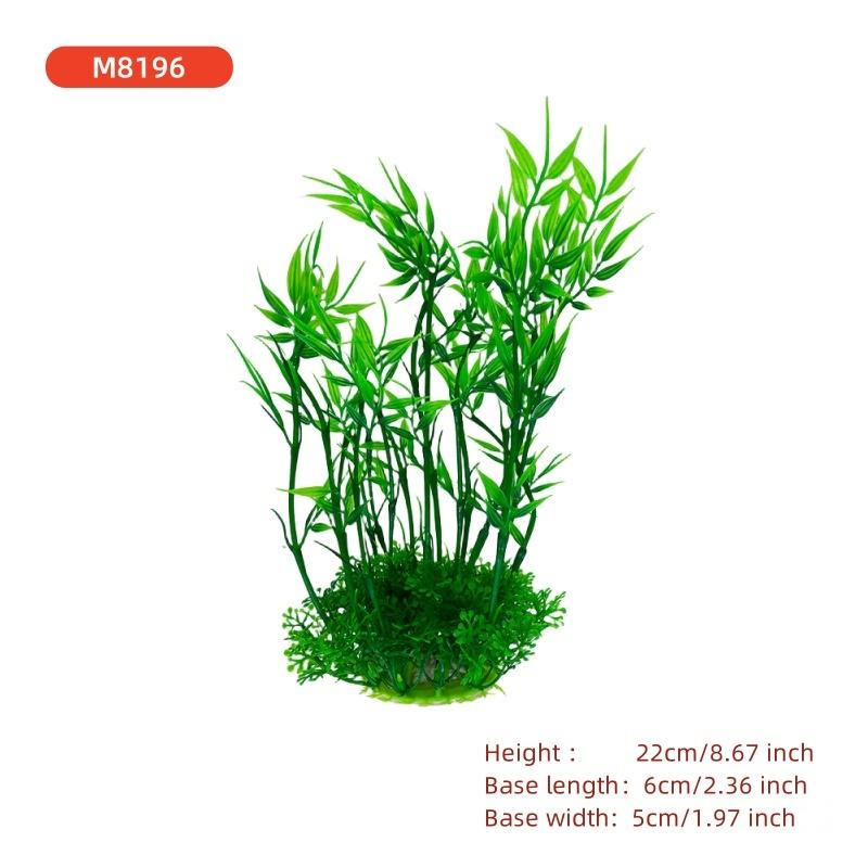 Simulated Bamboo Aquatic Fish Tank Decoration Simulated Water Grass Simulated Plant Fish Tank DIY