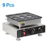 Commercial 9/25 Holes Dutch Poffertje Grill Mini Pancake Machine Electric Pancake Maker Muffin Griller Machine Non-stick Griller