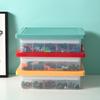 Scatola Trasparente per Giocattoli per Blocchi da Costruzione con Coperchio - Organizer per Bambini