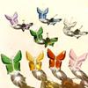 K9 For Crystal Handmade Butterfly Figurine for Home and Wedding Decoration Craft Display and Functional Paperweight