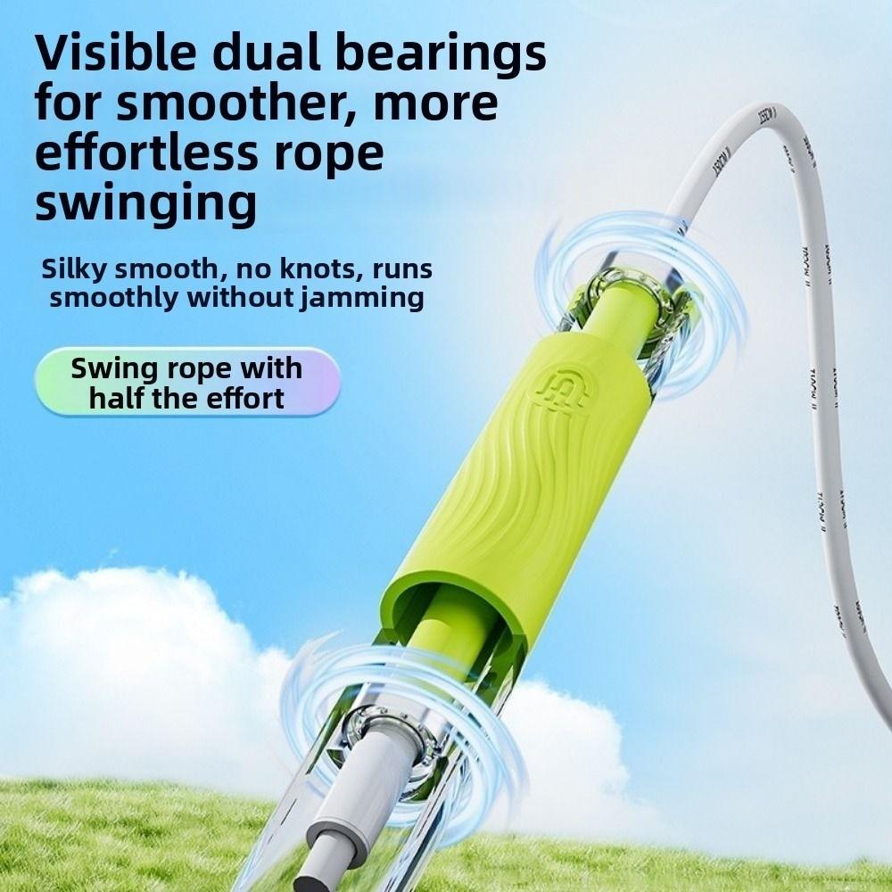 Anti-Skid Jump Rope Double Bearing Sports Rope Useful Speed Skipping Rope  Professional Use