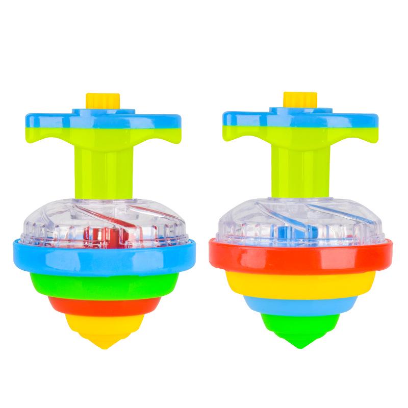 Children's Light-Up Musical Rotating Top Toy for Boys and Girls