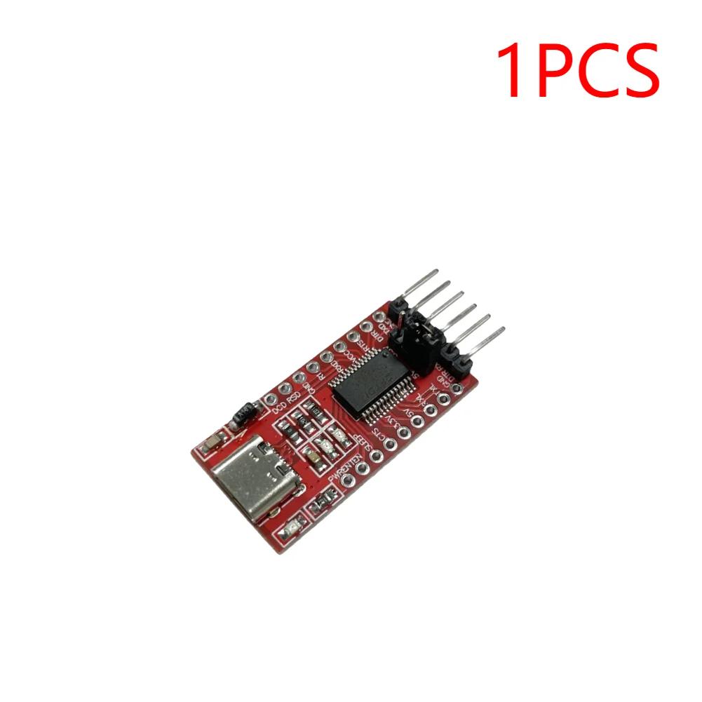 FT232RL FTDI Type-C to TTL Serial Converter Adapter Module 3.3V 5.5V FT232R Breakout Mini USB to TTL Adapter Board for Arduino
