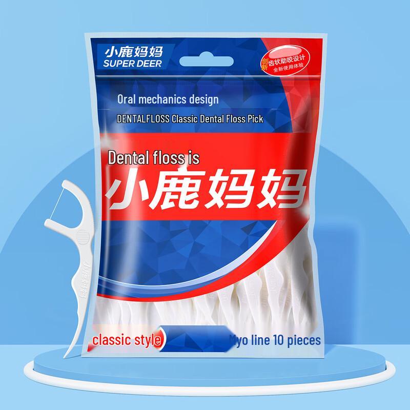 Fawnmum Ultra-Fine Dental Floss Picks