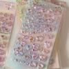 3D Relief Jelly Stickers Cartoon Animal Sticker DIY Phone Case Diary Stationery Stickers Creative Scrapbook Decoration Gifts