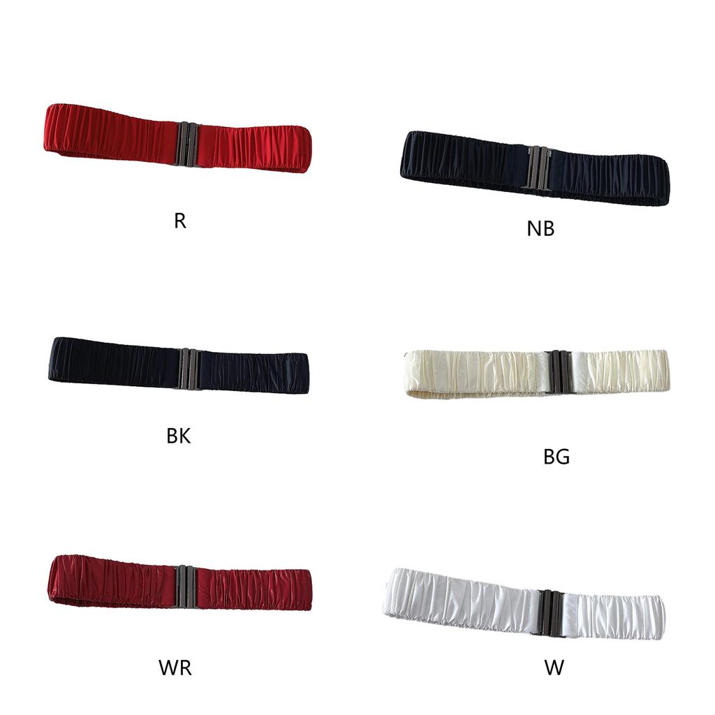 Fashion Corset Belt Wide Waist Belt Decorative Waist Cincher Elastic Waspie Belt Waist Shaping Belt for Down Jacket