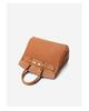 Sac à Bandoulière en Cuir de Vachette Motif Crocodile, Grand Sac à Main Rétro Style Kelly pour Femmes
