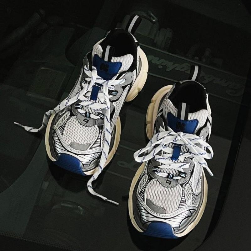 Daddy shoes women's trendy new thick-soled heightening sports and leisure shoes retro lace-up women's shoes