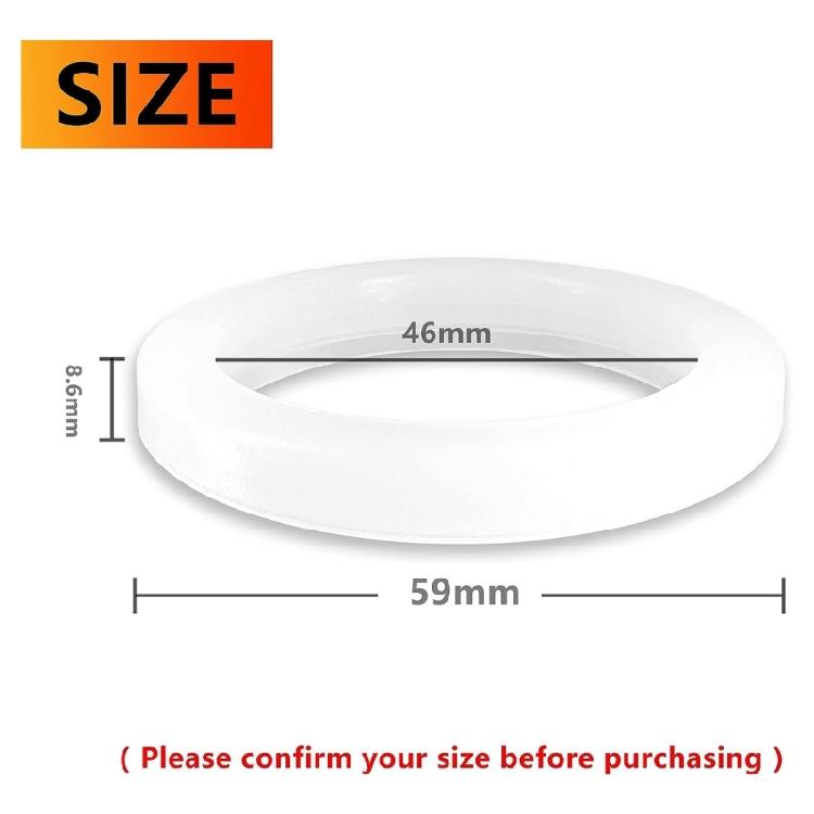 2/4x Silicone Steam Rings Silicone Gasket for EC685/EC680/EC850/EC860 Espresso