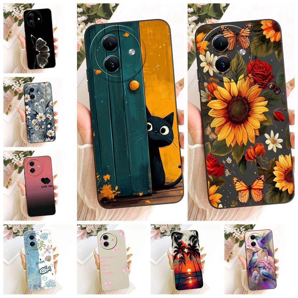 Casing For ITEL S24 Cover Fashion Cartoon Cute Funny Painted Silicone Funda For S24 ITEL S667LN Phone Case