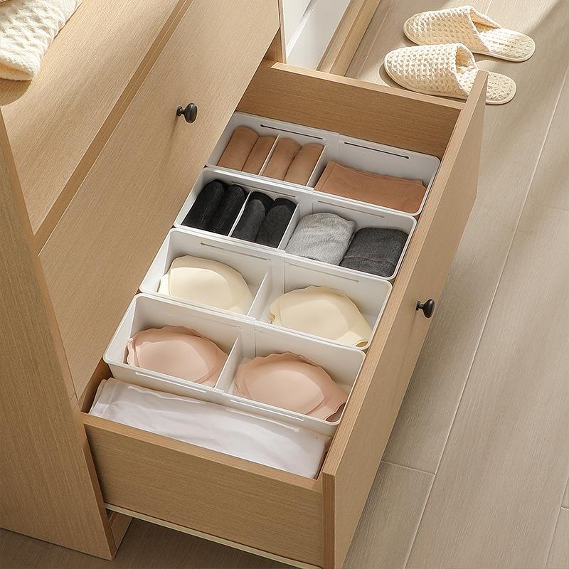 Retractable Desktop Snack & Sundry Organizer - Right Angle Kitchen Storage Drawer Box