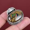 Ethopian Opal In Boulder Opal Pendant Gemstone Pendant 925 Sterling Silver Pendant Handmade Pendant Gifts for Wife Wonderful Vintage Jewelry