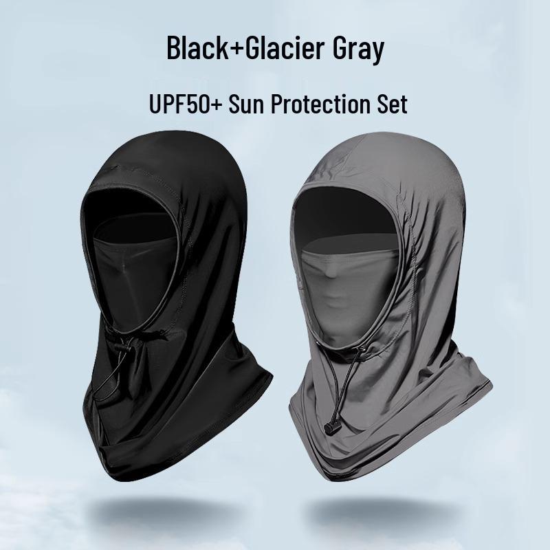 Unisex UV Protection Face & Neck Cover: Ice Silk Sun Shield for Cycling and Outdoor Activities