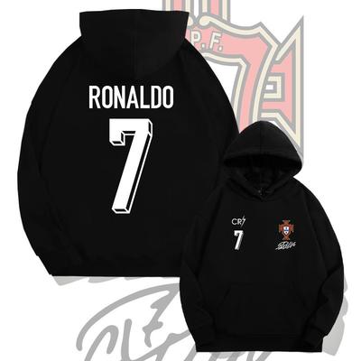 Mens Loose Fit Hooded Sweatshirt With Football Print Casual Long Sleeve Top Youth
