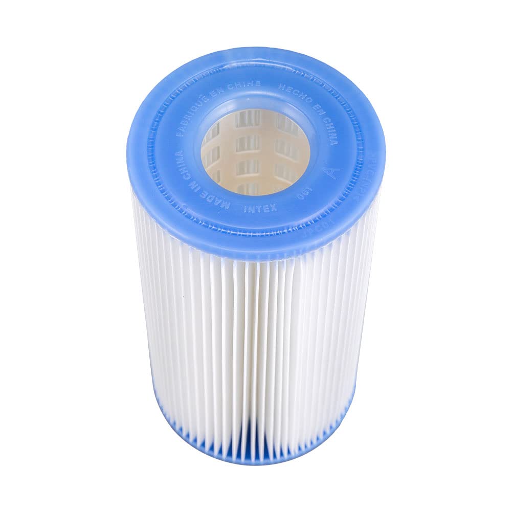 Intex Pool Pump Replacement Filter Cartridges (3-Pack) 29003 Crystal Clear Filter Pump for Pool Water Purifiers and Circulation