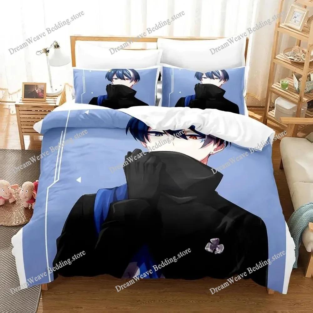 Fashion 3D Print Anime Bed Sheet Technoroid Bedding Set Single Twin Full Queen King Size Bed Set Adult Kid Bedroom Duvet Cover96