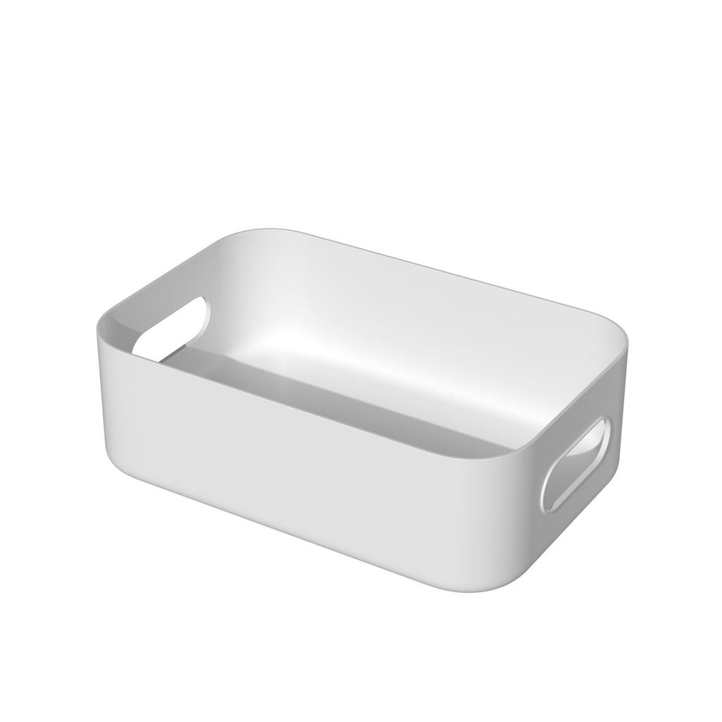 Plastic Storage Box with Lid - Ideal for Clothes, Snacks, and Sundries