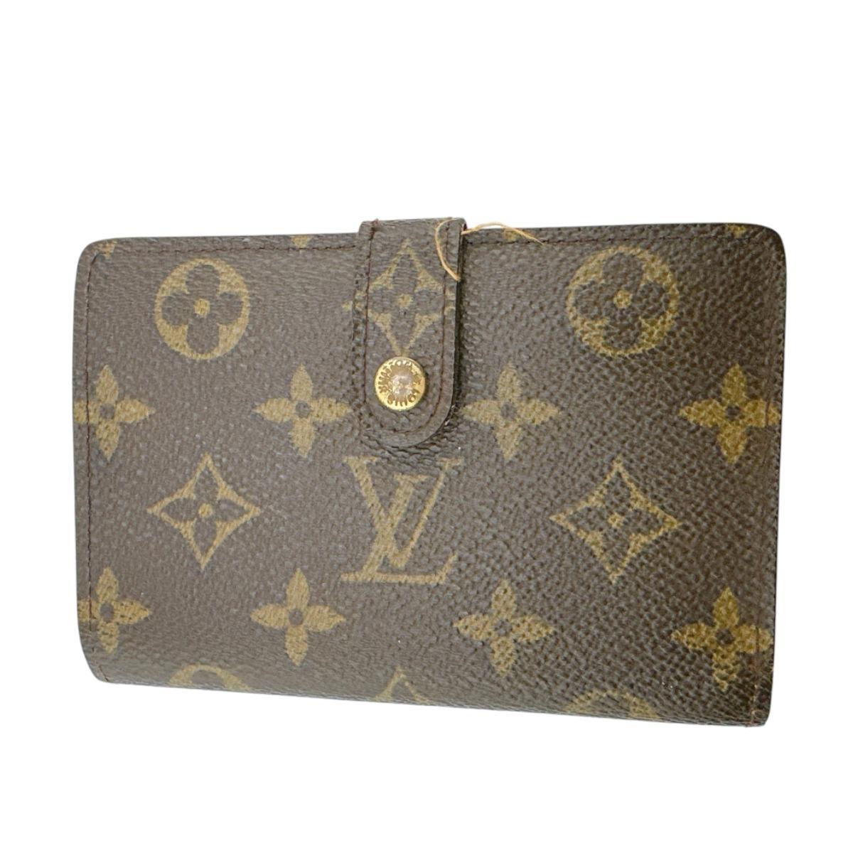 

LOUIS VUITTON Monogram Porto Monet Viet Vienoa wallet Monogram canvas M61663 Used