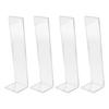 4 Pcs Acrylic Hair Band Display Stand Hair Clasp Hair Clasp Jewelry Display Holder for Shop Transparent