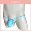 Gstring Hoge Taille Mini Laag Mannen Sexy Ondergoed IJszijde Micro Bikini Slipjes Uitstulping Zakje T-back Strings Erotisch Ondergoed Zacht Onderbroekje