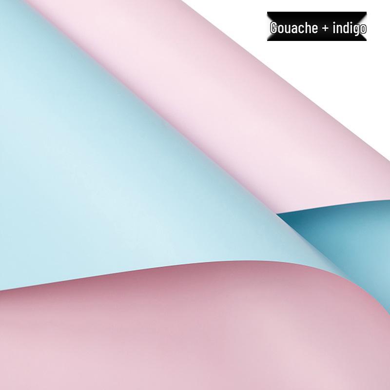 Tweekleurig Bloemenboeket Inpakpapier voor Verse Bloemen - Oya Papier