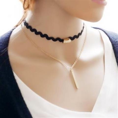 Goth Black Velvet Choker Necklaces Gothic Style Rope Women Neck Decoration Chocker Jewelry On Girl Neck Accessories