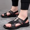 Fashion Summer Men's Sandals Luxury Cowhide Sandal Outdoor Casual Sport Sandals for Men Non Slip Beach Shoes Big Size47 Sandalias Hombre