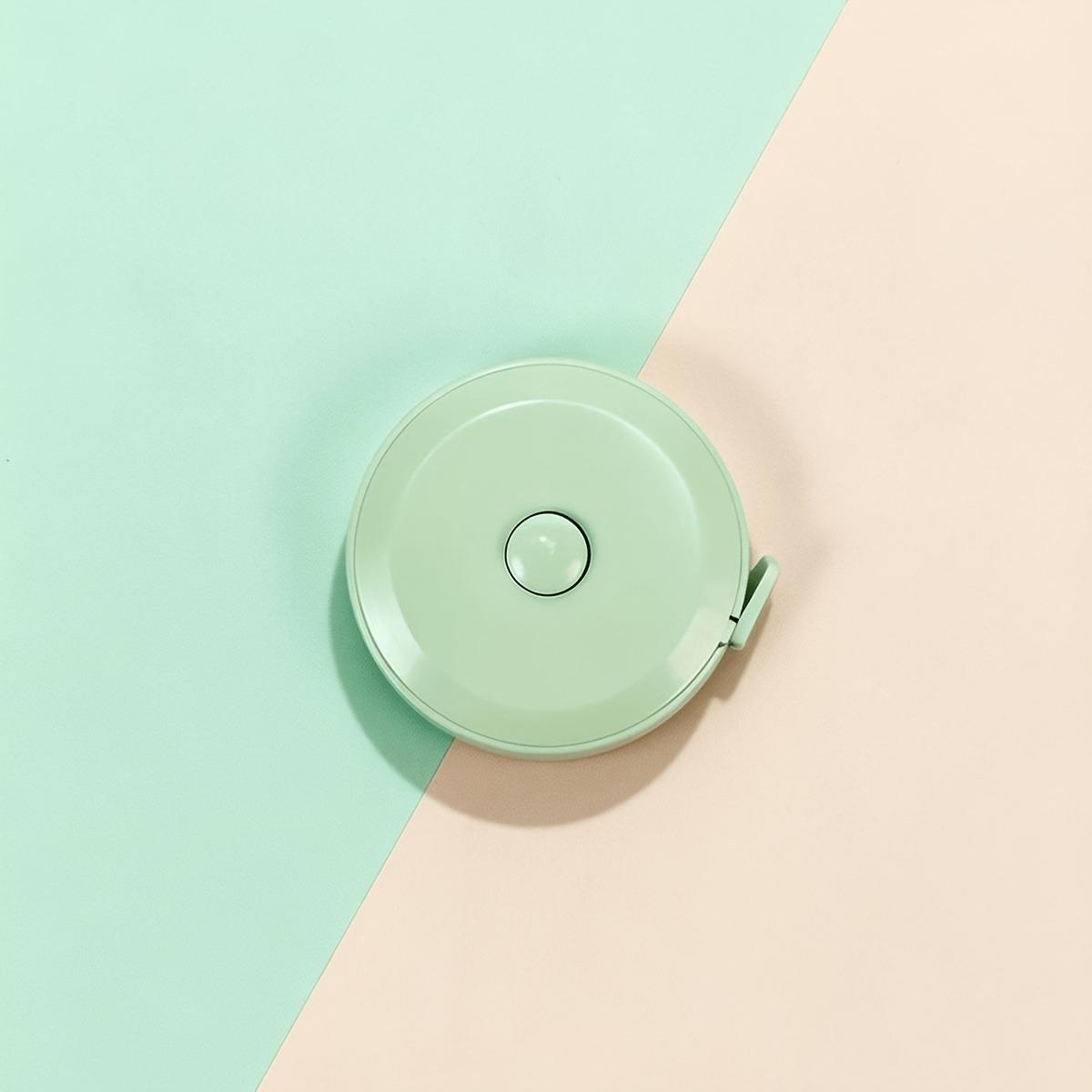 

Human Body Measurement Circular Tape Measure, Extendable and Portable Spring Rebound Design, Length 1.5 Meters, Mini Design, Convenient Storage 1PCS зелений