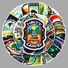 50 Unique Waterproof Graffiti Stickers for Travel, Outdoor Gear, Suitcases, Bikes, and Cars