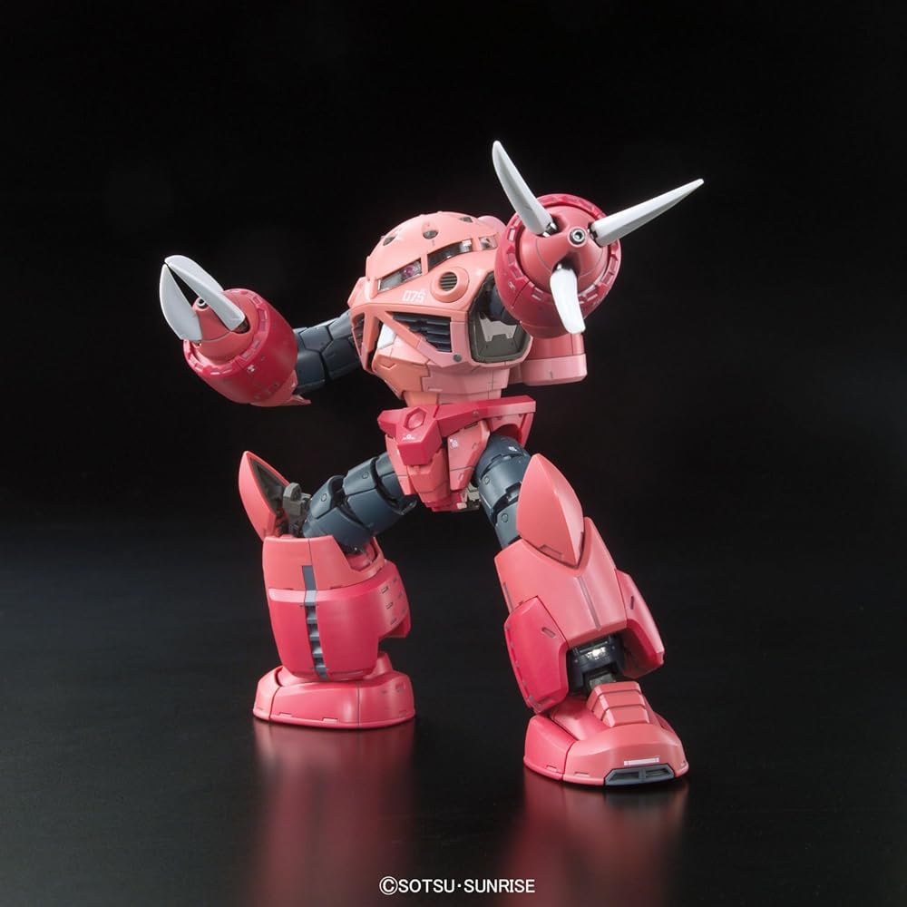 Bandai Spirits RG Mobile Suit Gundam MSM-07S Char's Z'Gok 1/144 Scale Model Kit Pre-painted Assembly Required