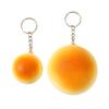 Realistic Golden Bun Squeeze Toy PU Slow-Rising Fidget Food-Themed Design Soft Stress Reliever for Kids Adults Novelty Gift for